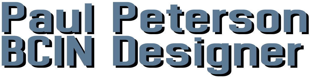 Paul Peterson BCIN Designer